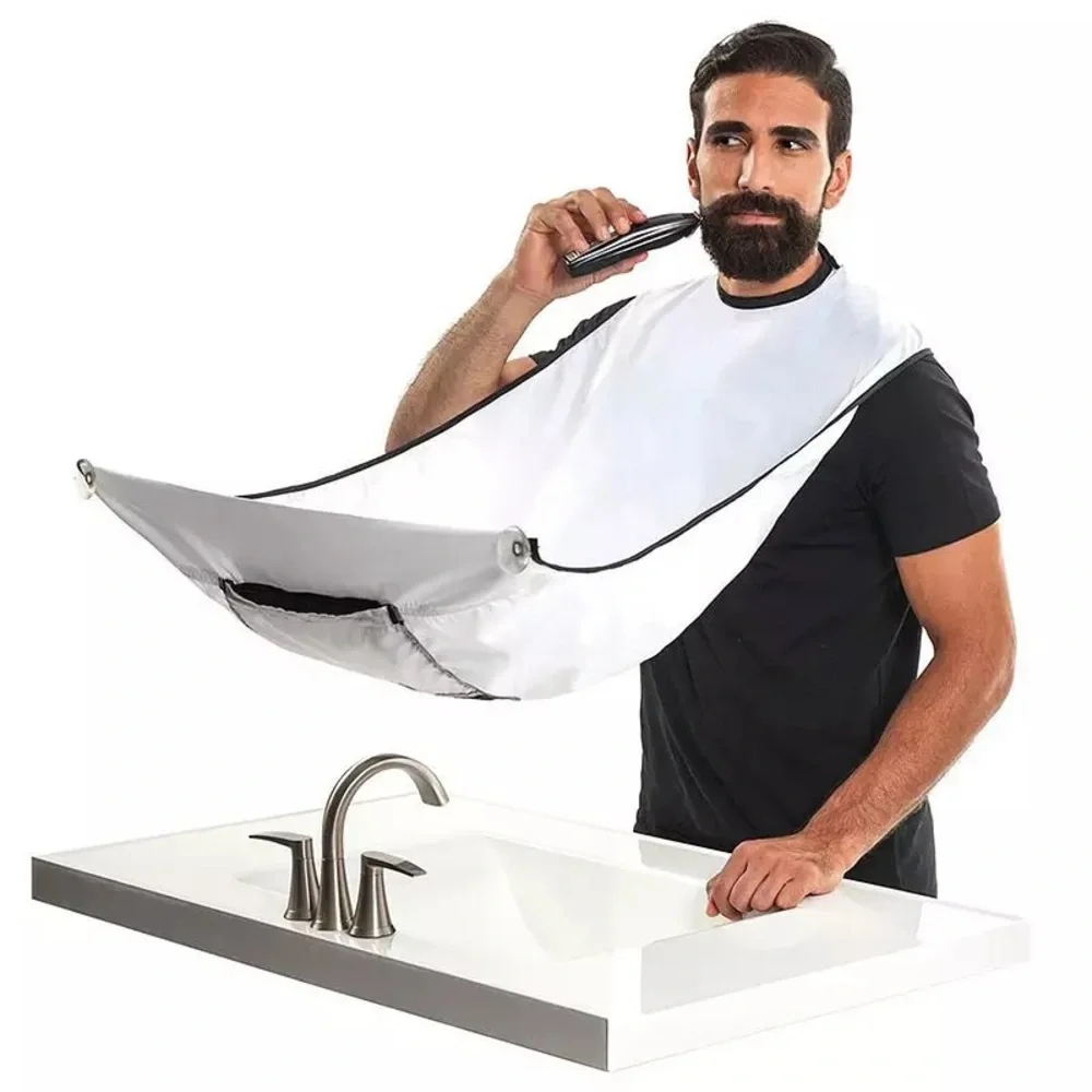 New Male Beard Shaving Apron Care Clean Ha…